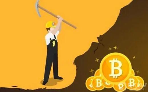 A miner inspecting a Bitcoin mining rig in a Brazilian data center