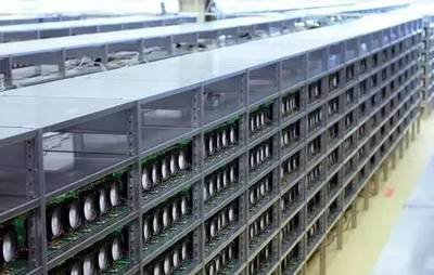 A vast mining farm employing advanced ventilation and cooling systems