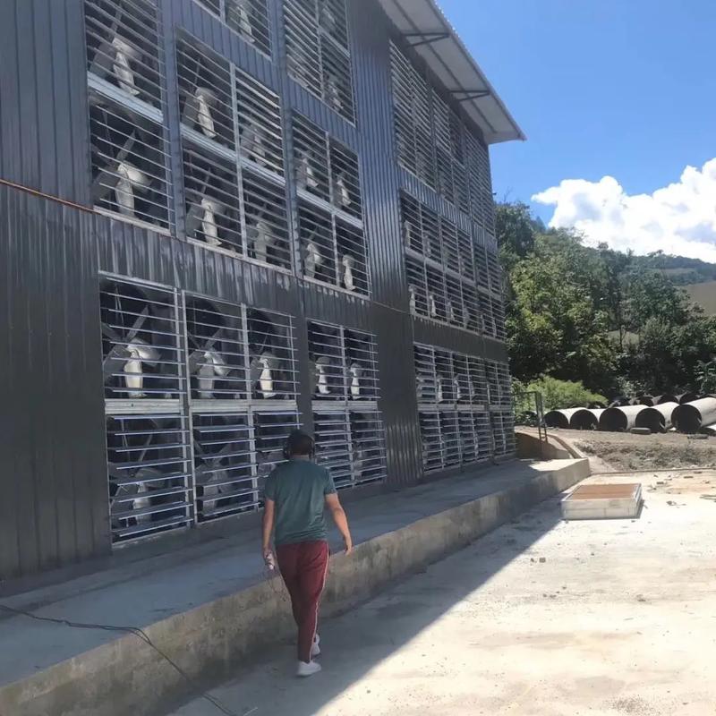 A high-performance mining rig equipped with effective fan-based ventilation