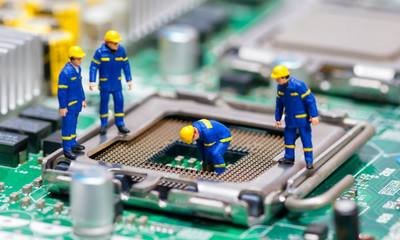 High-performance mining rig setup in a managed hosting facility